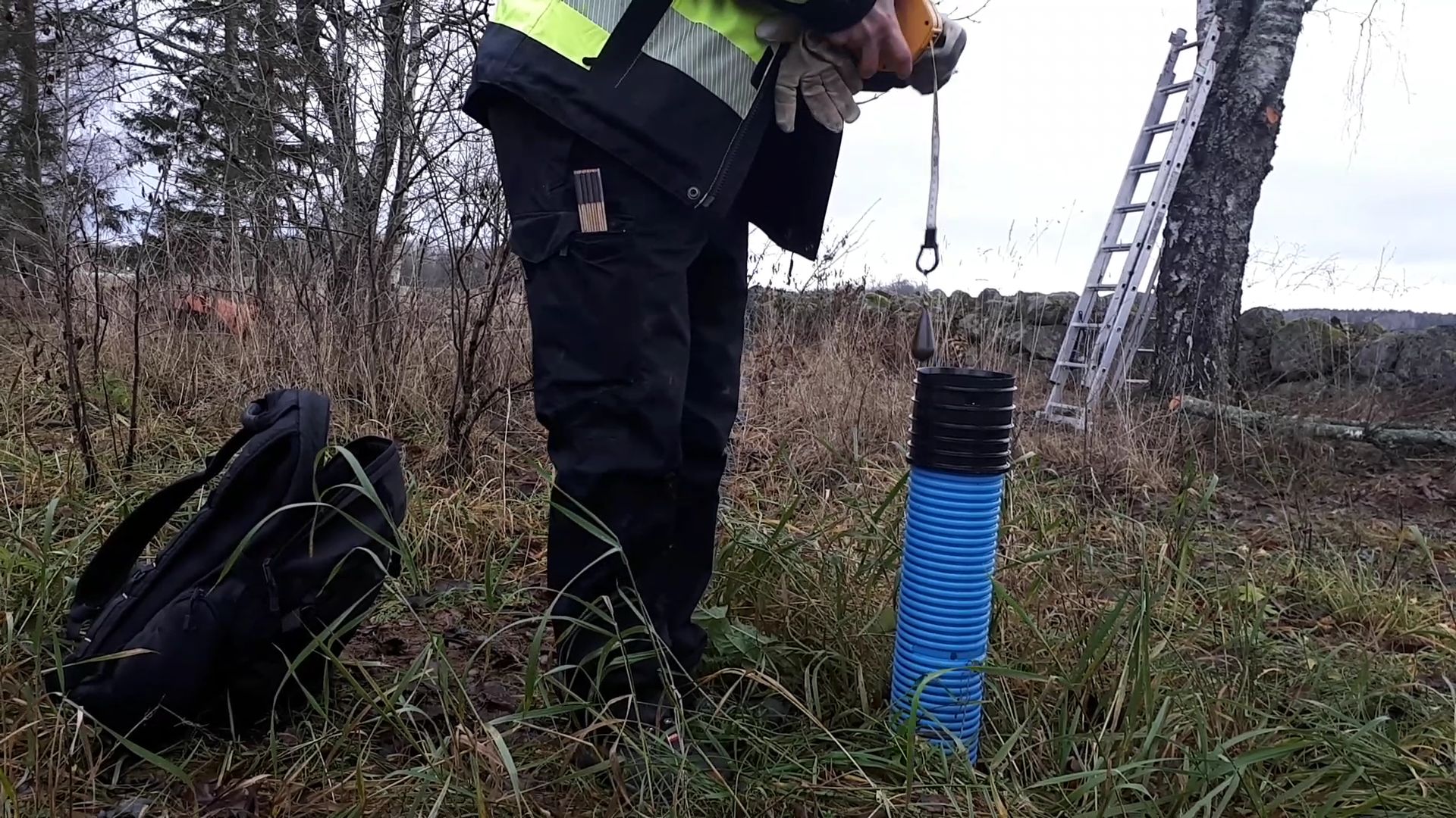 Mätning i grundvattenrör